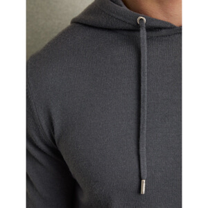 REISS HOLLAND Merino Wool Hoodie